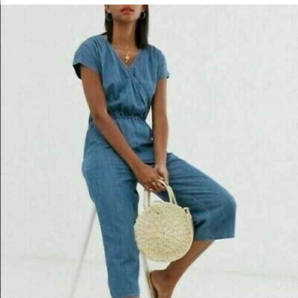 J. Crew Factory Pants - J Crew Factory Denim Jumpsuit